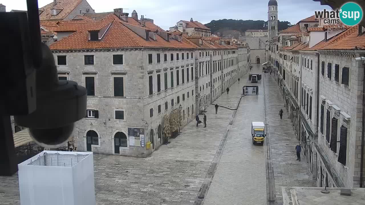 Webcam Dubrovnik – panorama de la vieille ville