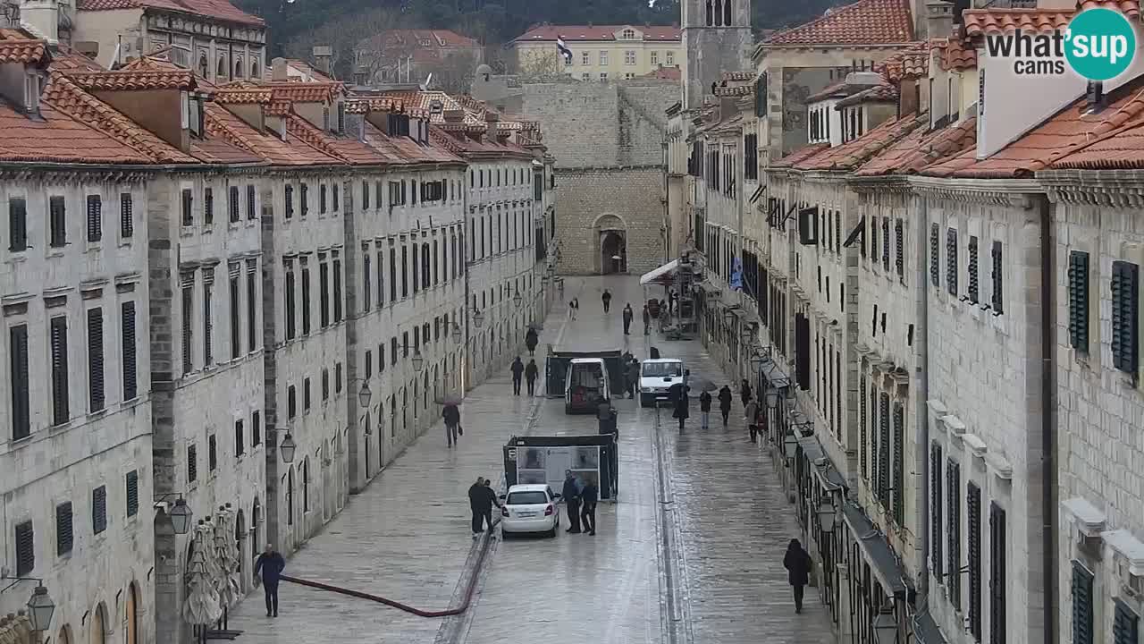 Webcam live Dubrovnik – panorama della città vecchia