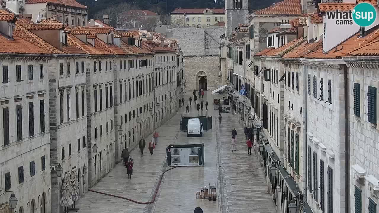 Web kamera Dubrovnik – panorama stari grad