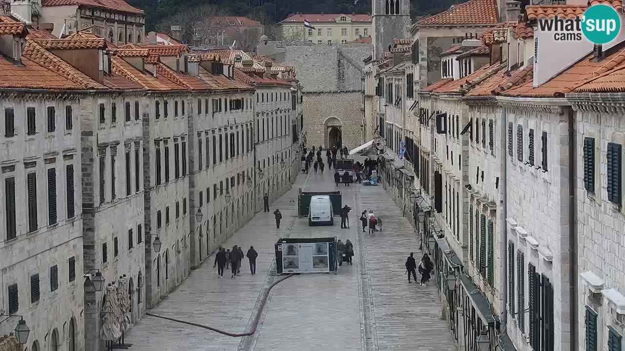 Webcam Dubrovnik – panorama de la Ciudad Vieja