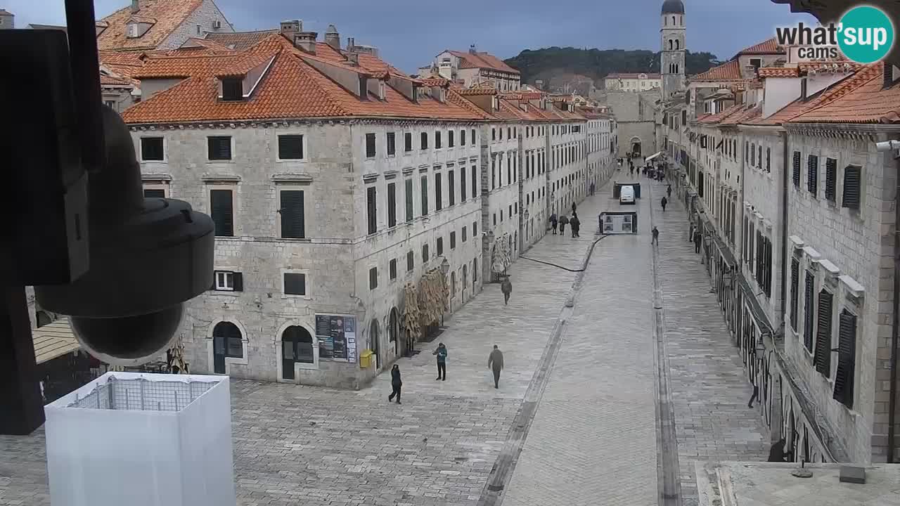 Webcam live Dubrovnik – panorama della città vecchia