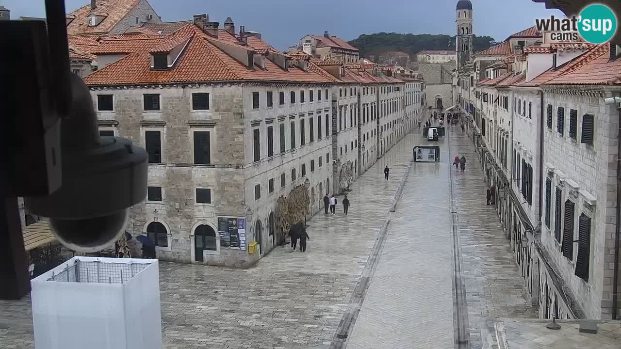 Webcam Dubrovnik – panorama de la vieille ville