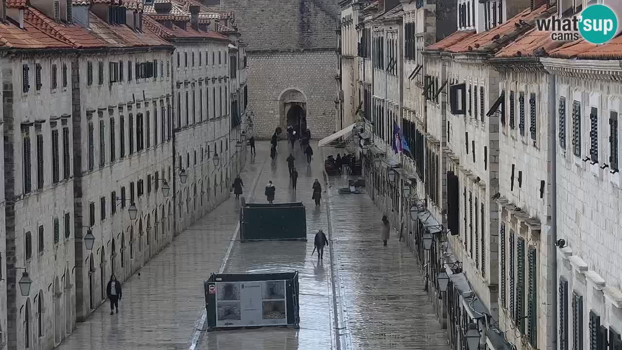 Live Webcam Dubrovnik Stradun