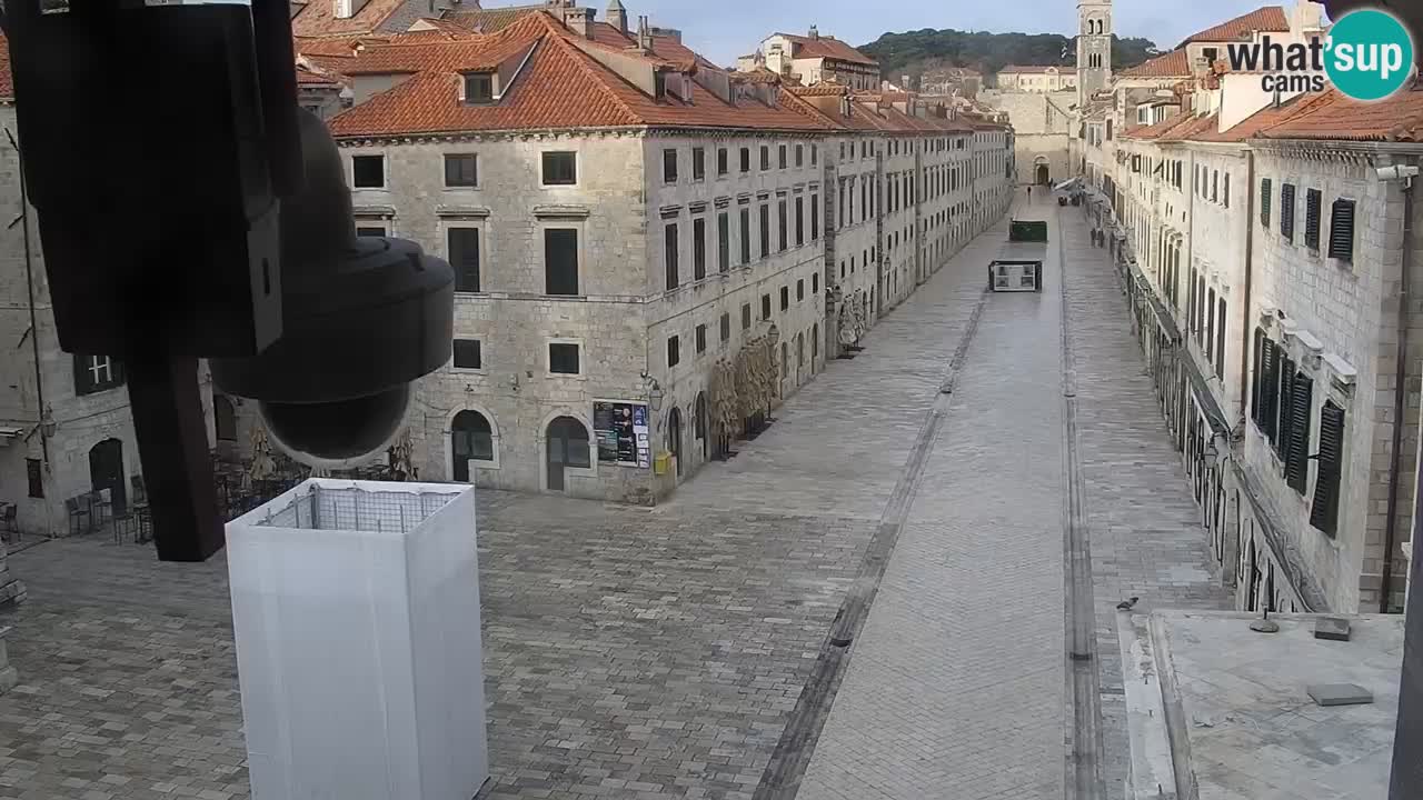 Kamera v živo Dubrovnik Stradun / Placa