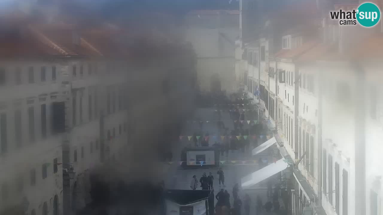 Webcam Dubrovnik – panorama de la vieille ville