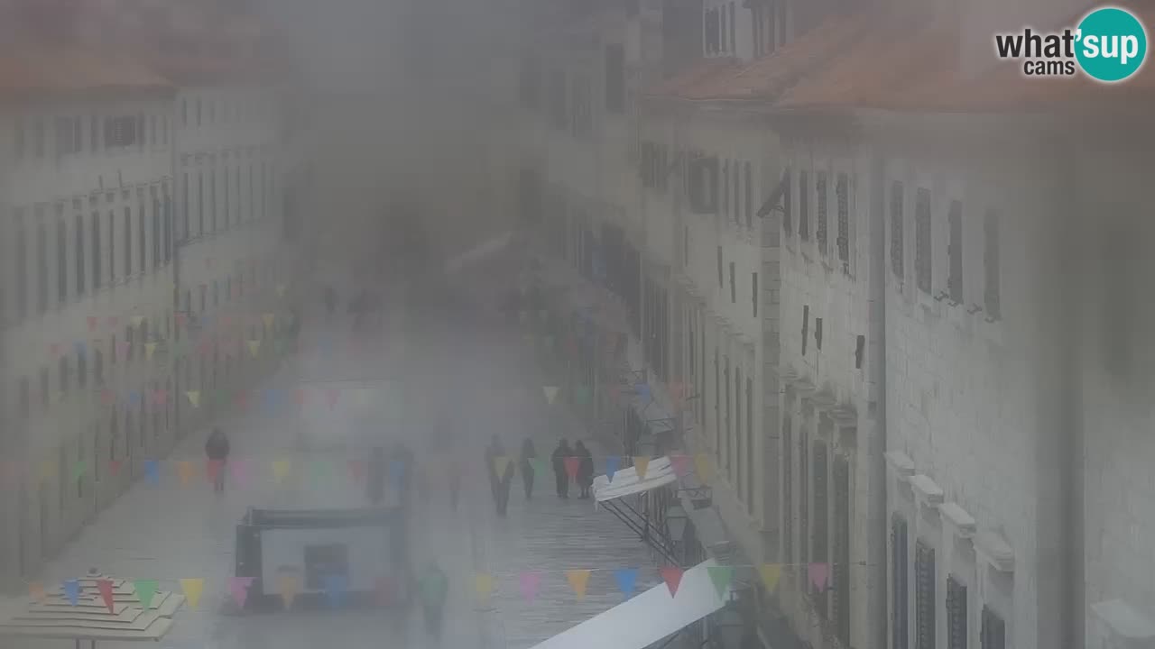 Webcam live Dubrovnik – panorama della città vecchia