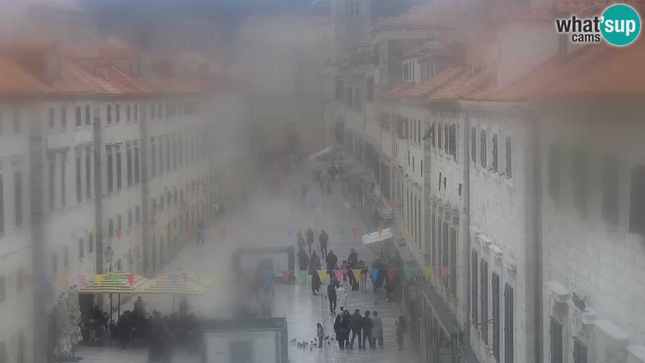 Webcam live Dubrovnik – panorama della città vecchia