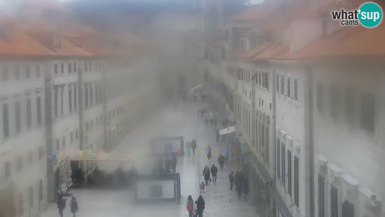 Webcam live Dubrovnik – panorama della città vecchia