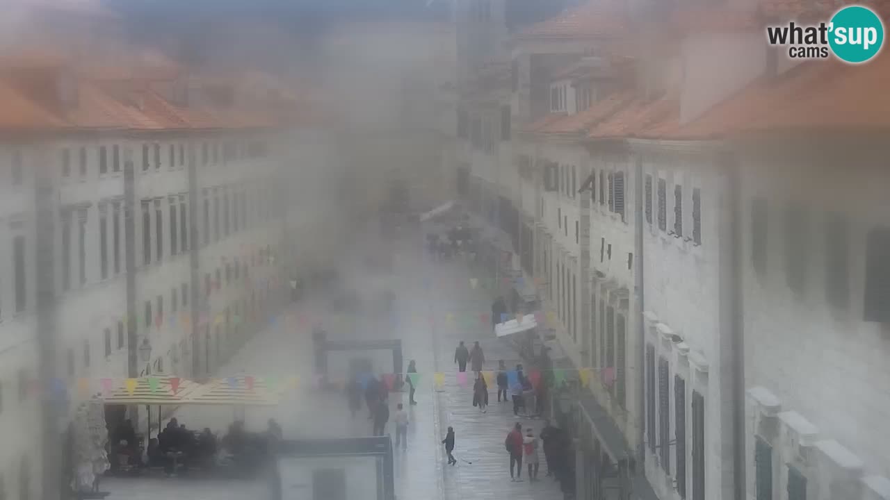 Webcam live Dubrovnik – panorama della città vecchia