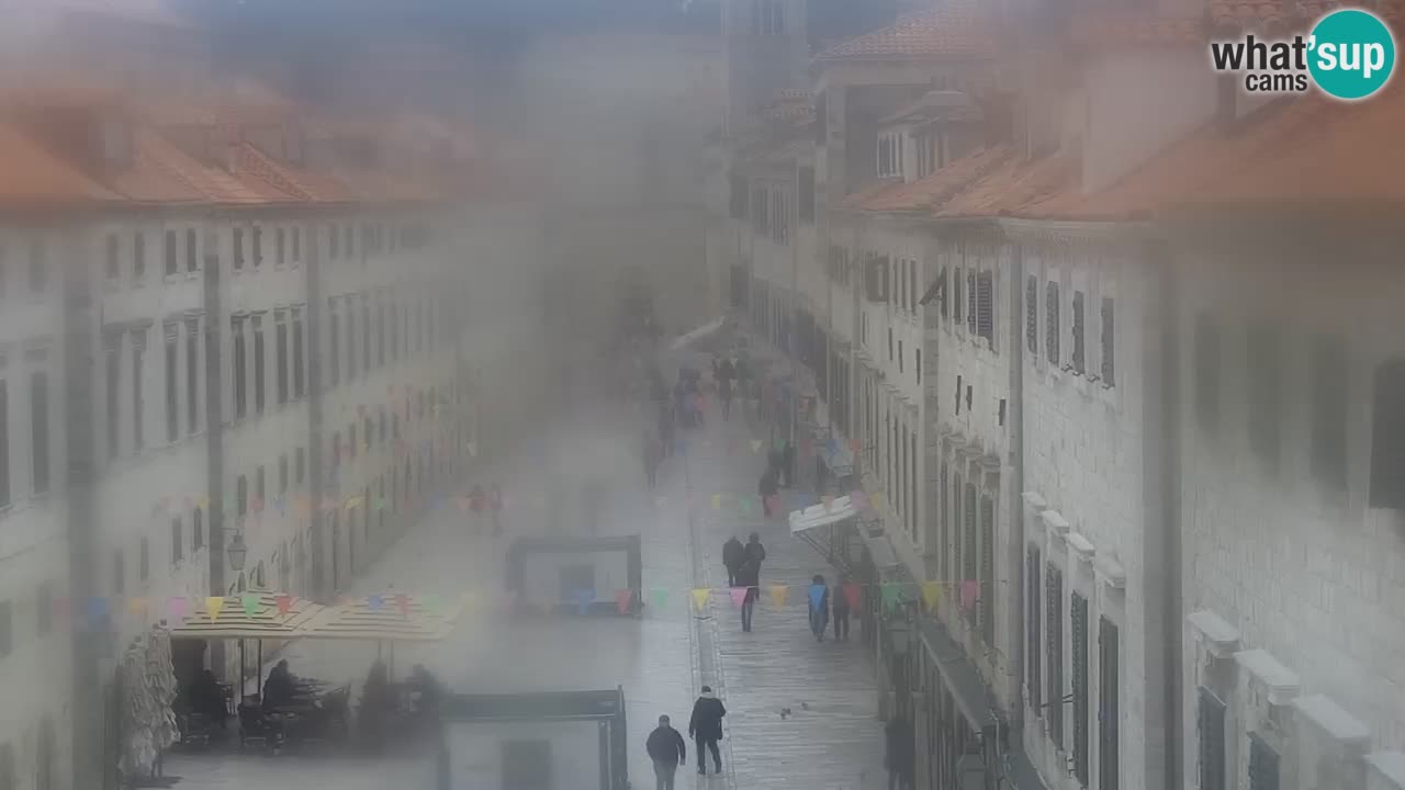 Webcam live Dubrovnik – panorama della città vecchia