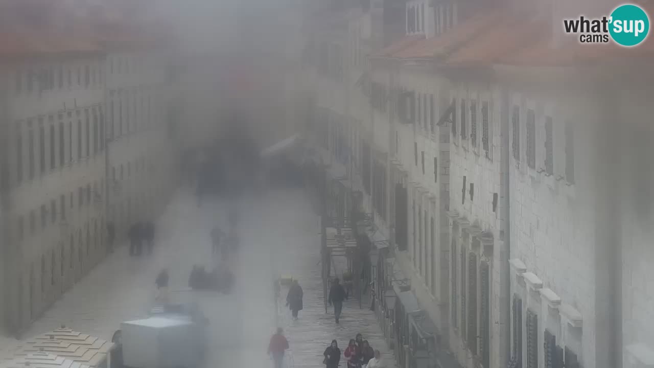 Webcam live Dubrovnik – panorama della città vecchia