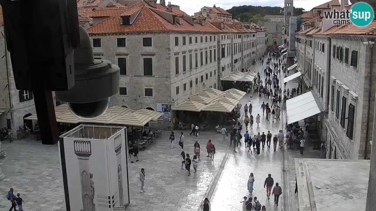 Kamera v živo Dubrovnik Stradun / Placa