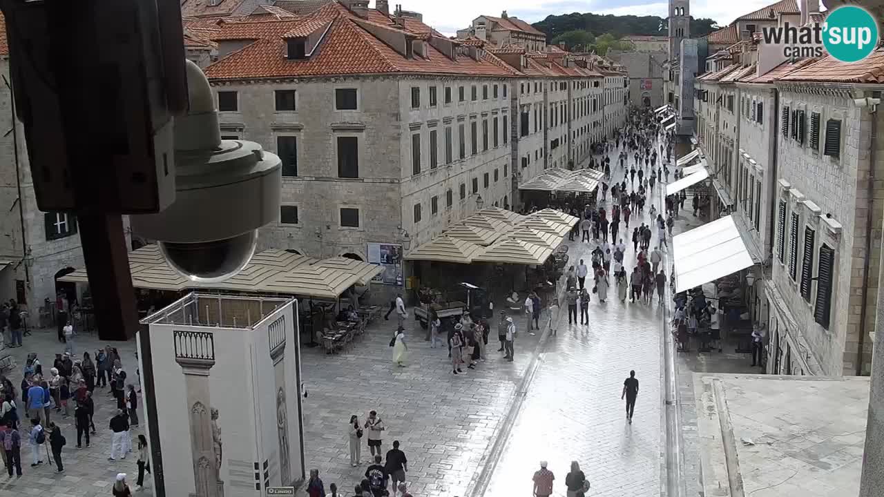 Webcam live Dubrovnik – panorama della città vecchia