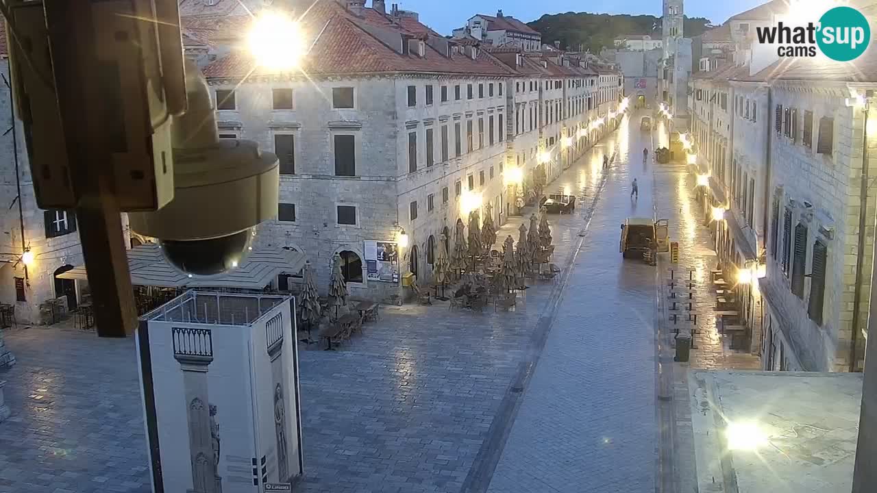 Live Webcam Dubrovnik Stradun