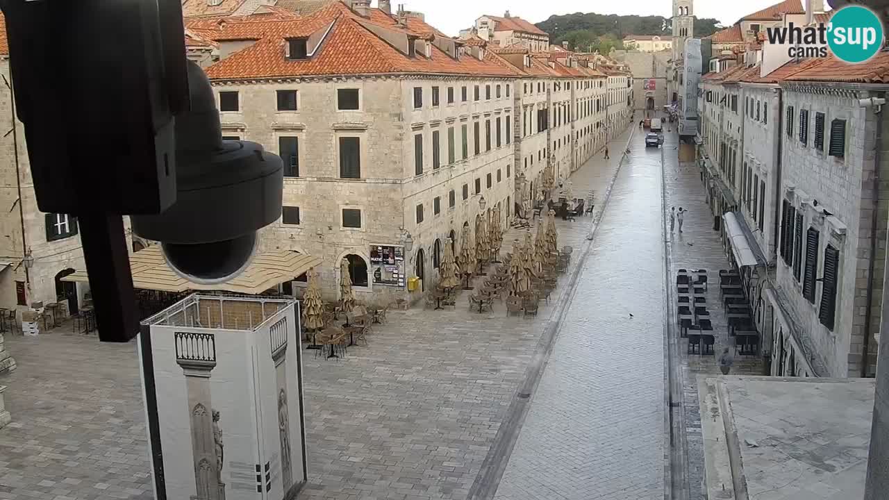 Webcam Dubrovnik – panorama de la vieille ville