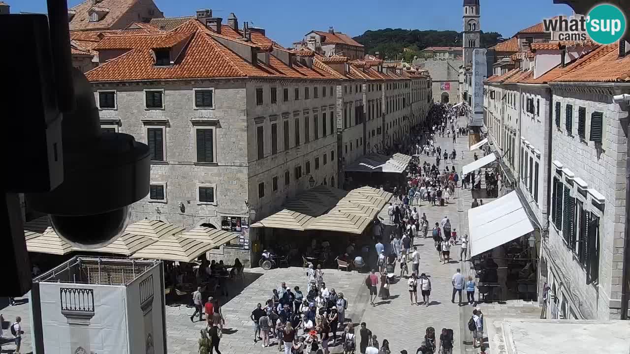 Kamera v živo Dubrovnik Stradun / Placa