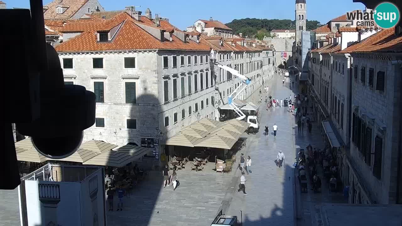 Webcam live Dubrovnik – panorama della città vecchia