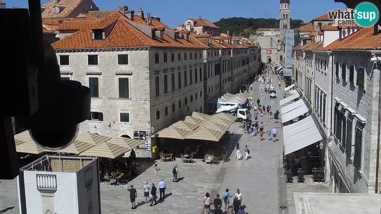 Live Webcam Dubrovnik Stradun