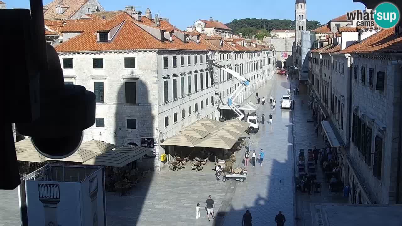 Live Webcam Dubrovnik Stradun