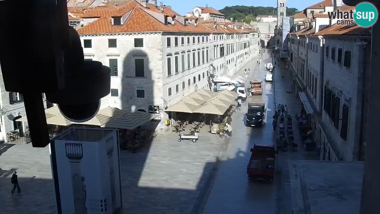 Live Webcam Dubrovnik Stradun