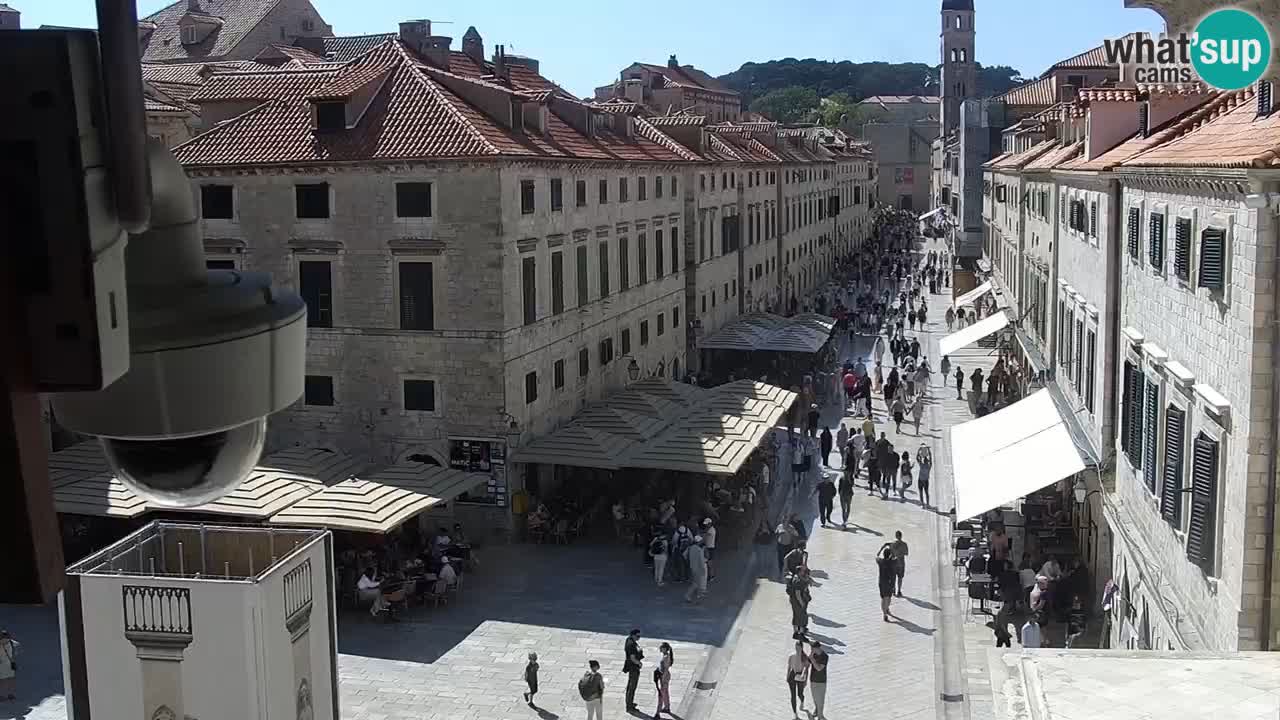 Kamera v živo Dubrovnik Stradun / Placa