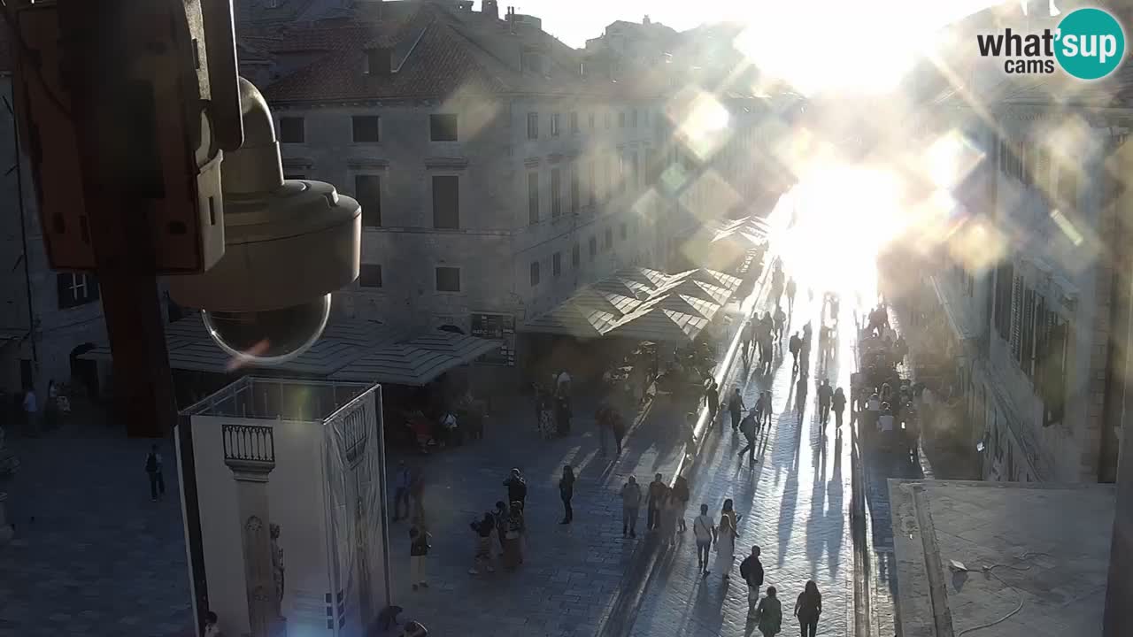 Webcam Ragusa (Dubrovnik) Stradun