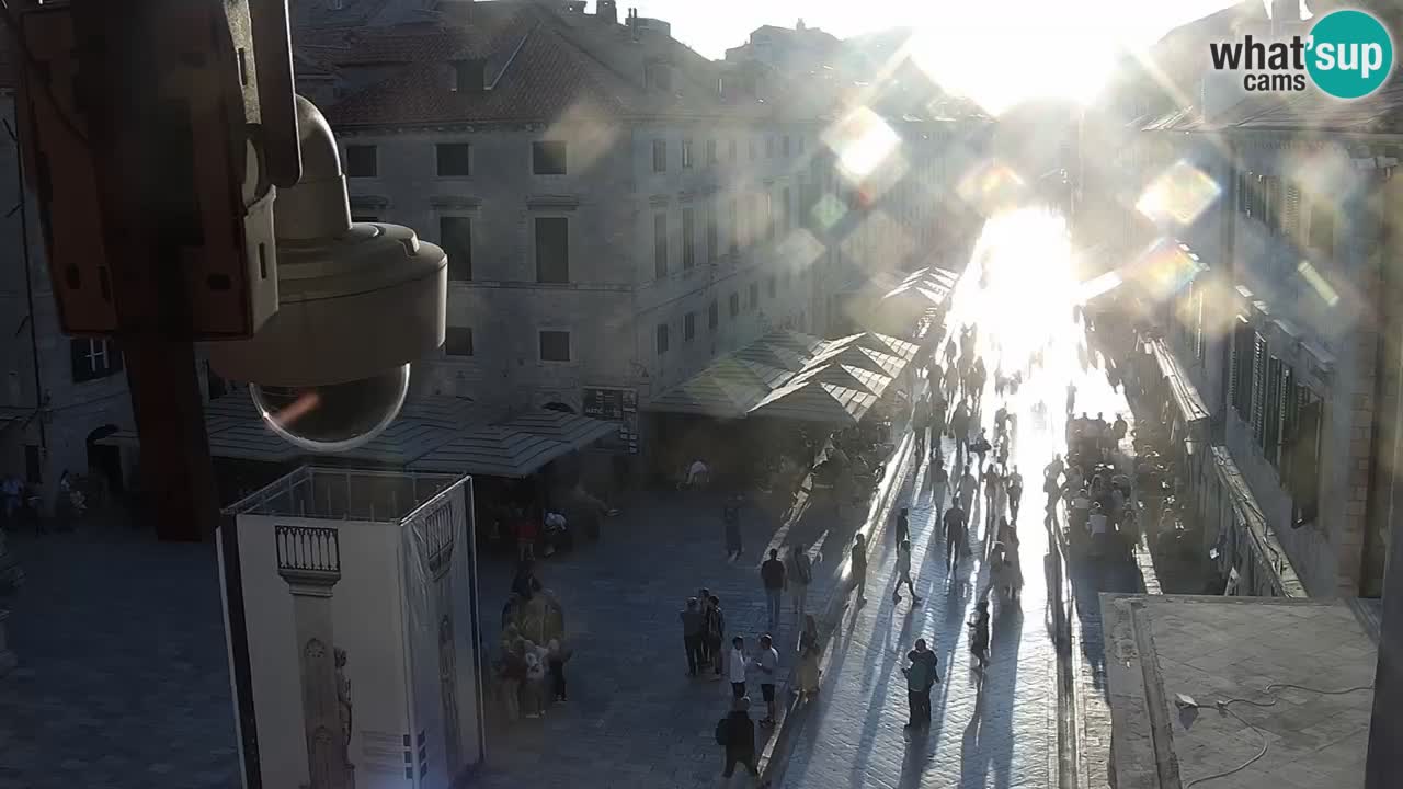 Kamera v živo Dubrovnik Stradun / Placa