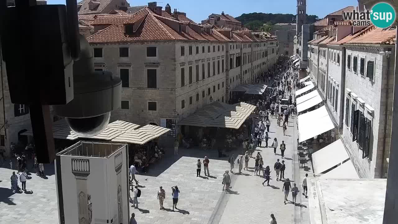 Webcam live Dubrovnik – panorama della città vecchia