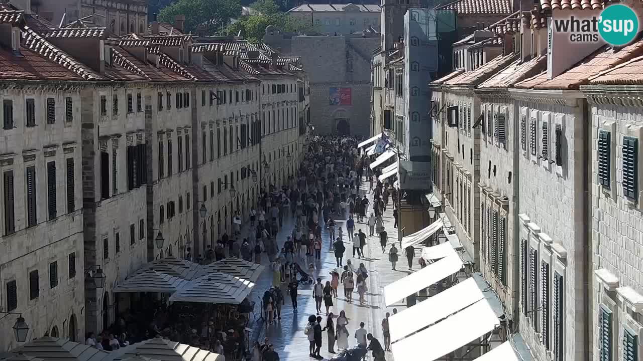 Webcam Ragusa (Dubrovnik) Stradun