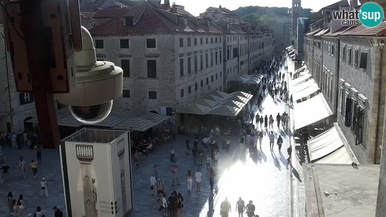 Live Webcam Dubrovnik Stradun