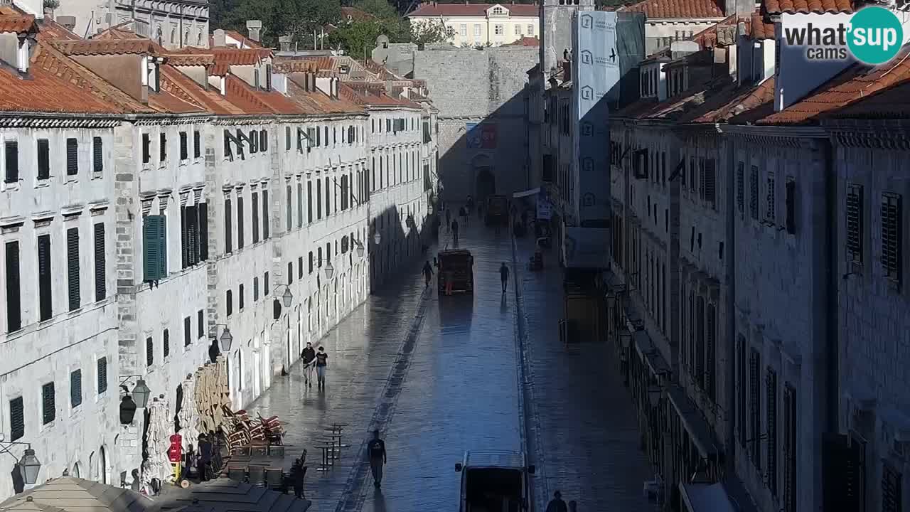 Live Webcam Dubrovnik Stradun
