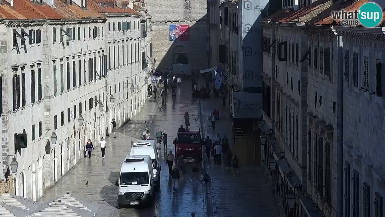 Web kamera Dubrovnik – panorama stari grad