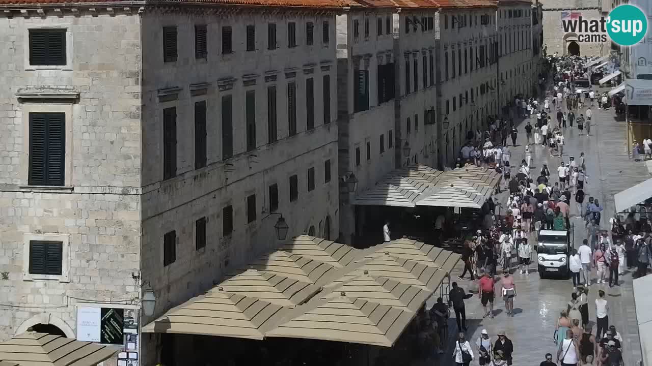 Webcam Ragusa (Dubrovnik) Stradun