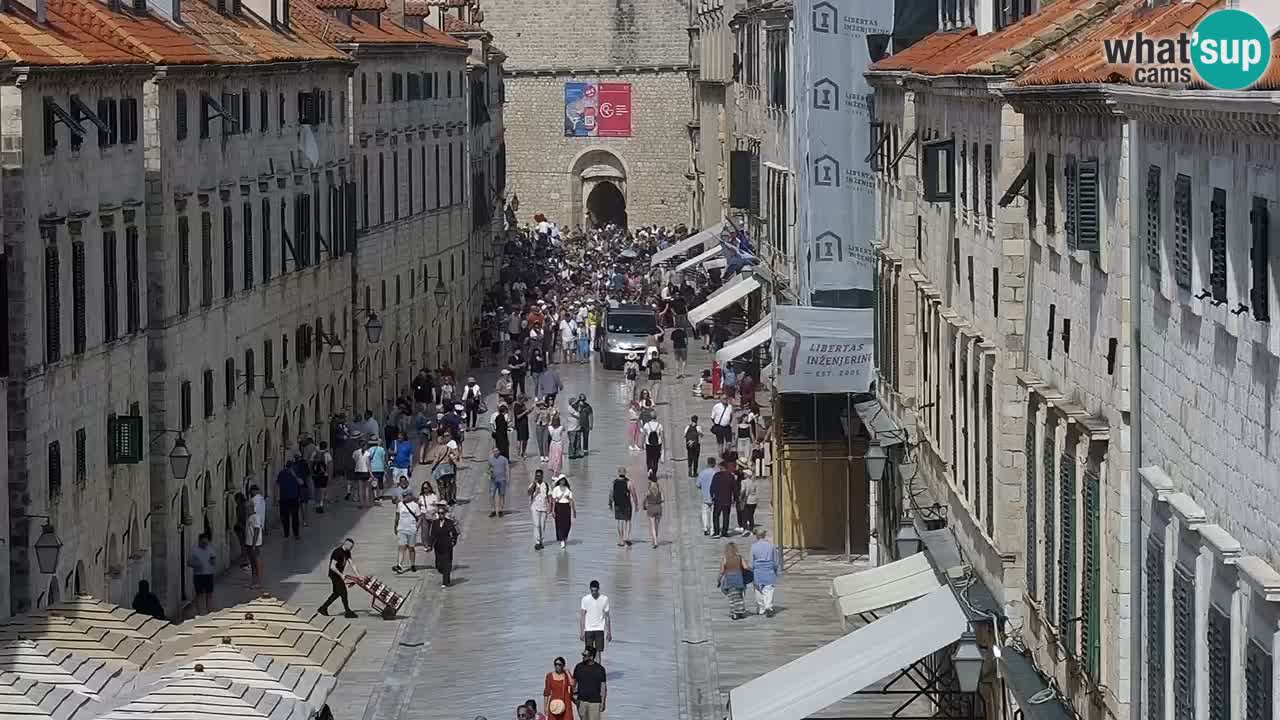 Live Webcam Dubrovnik Stradun