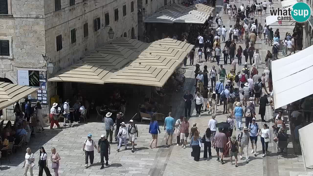 Live Webcam Dubrovnik Stradun