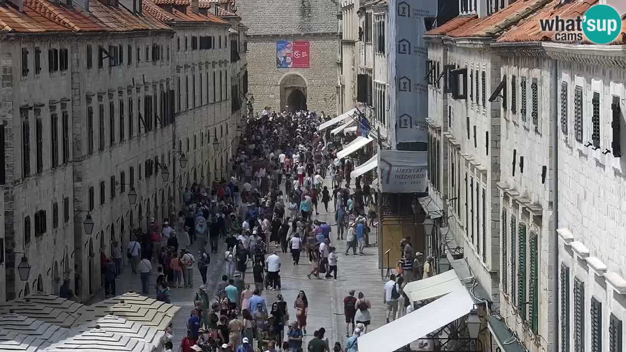 Web kamera Dubrovnik – panorama stari grad