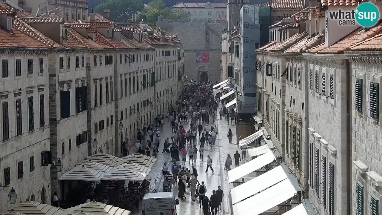 Kamera v živo Dubrovnik Stradun / Placa