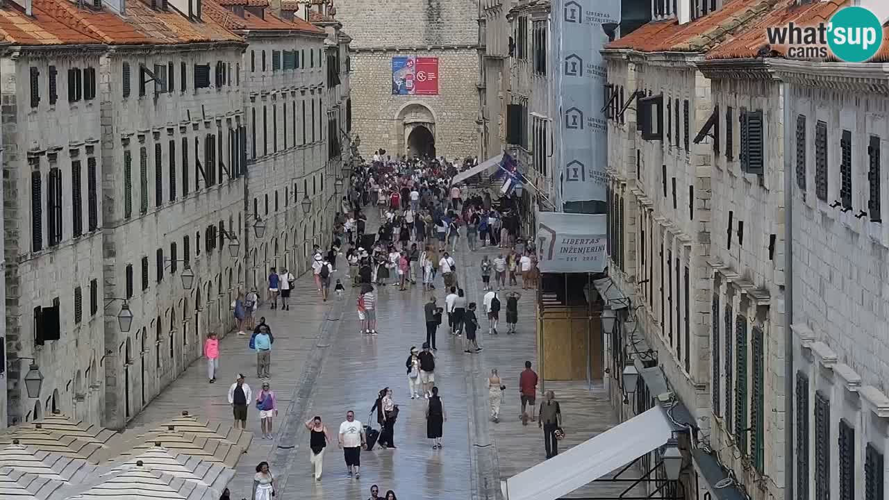 Kamera v živo Dubrovnik Stradun / Placa