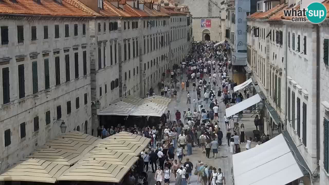 Web kamera Dubrovnik – panorama stari grad