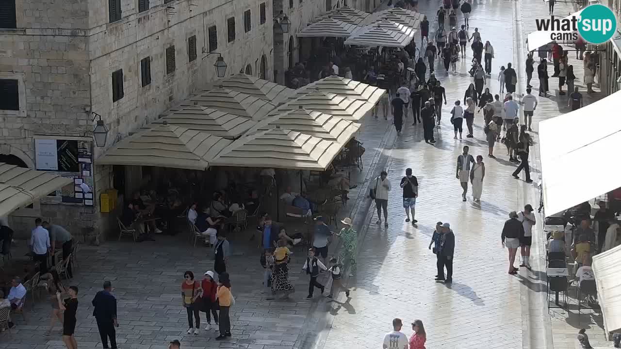 Kamera v živo Dubrovnik Stradun / Placa