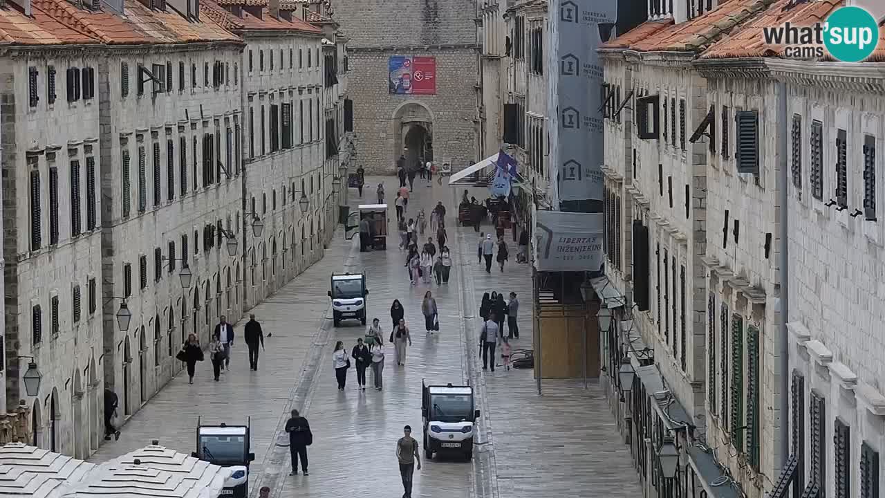 Live Webcam Dubrovnik Stradun