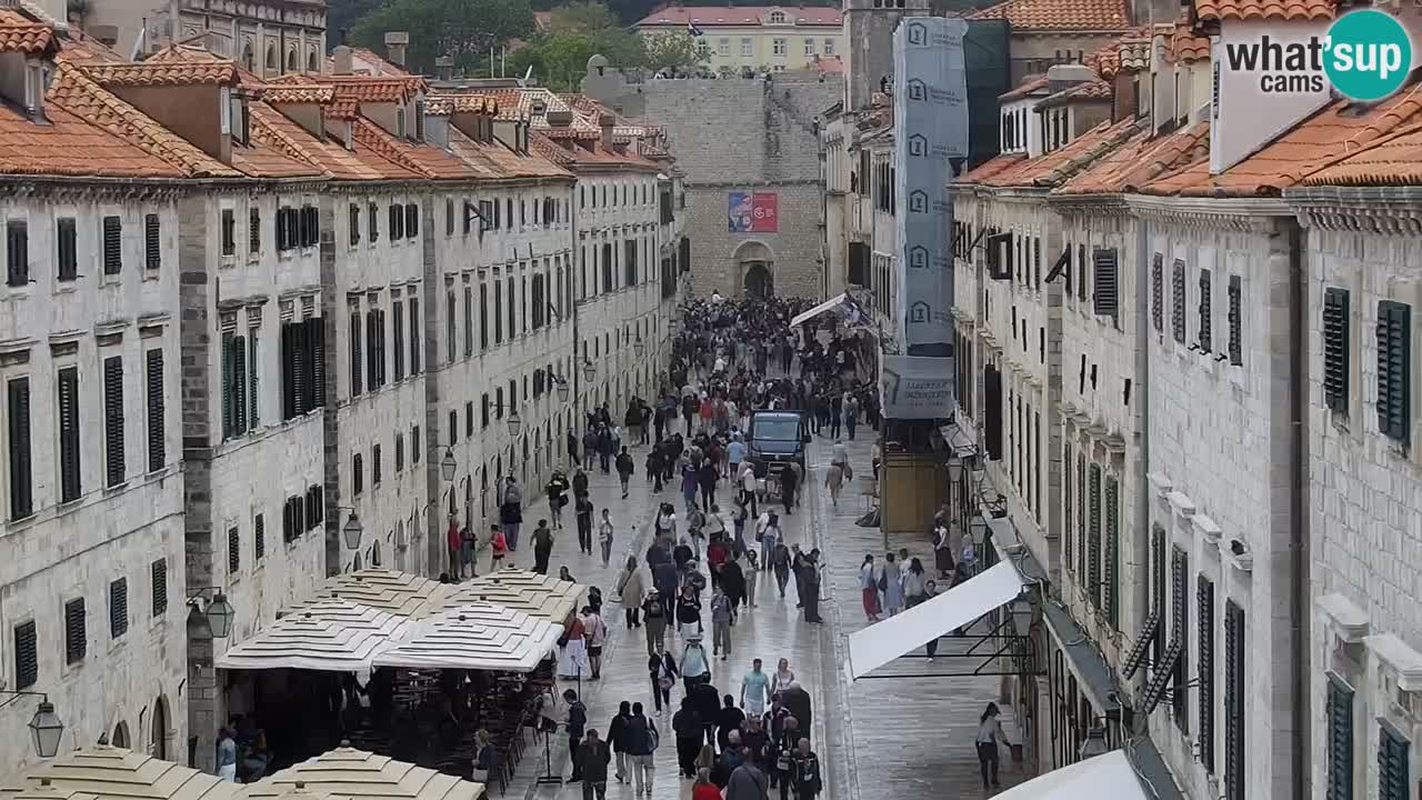 Web kamera Dubrovnik – panorama stari grad