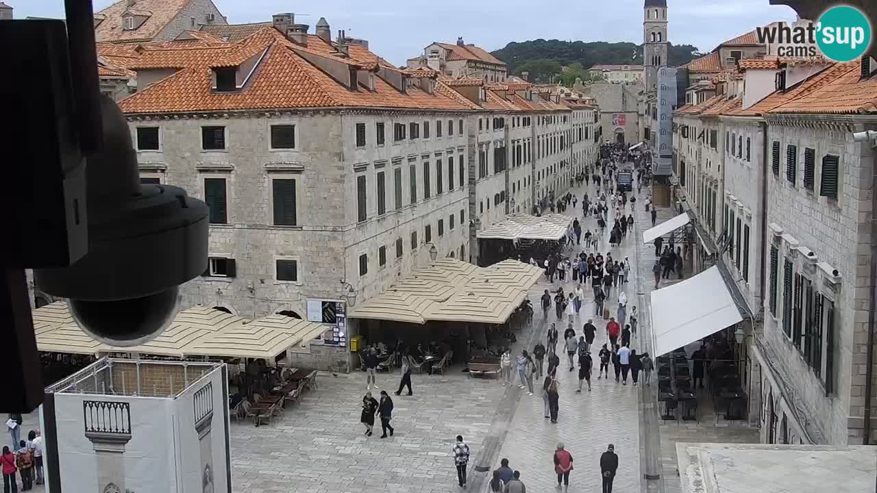 Webcam live Dubrovnik – panorama della città vecchia