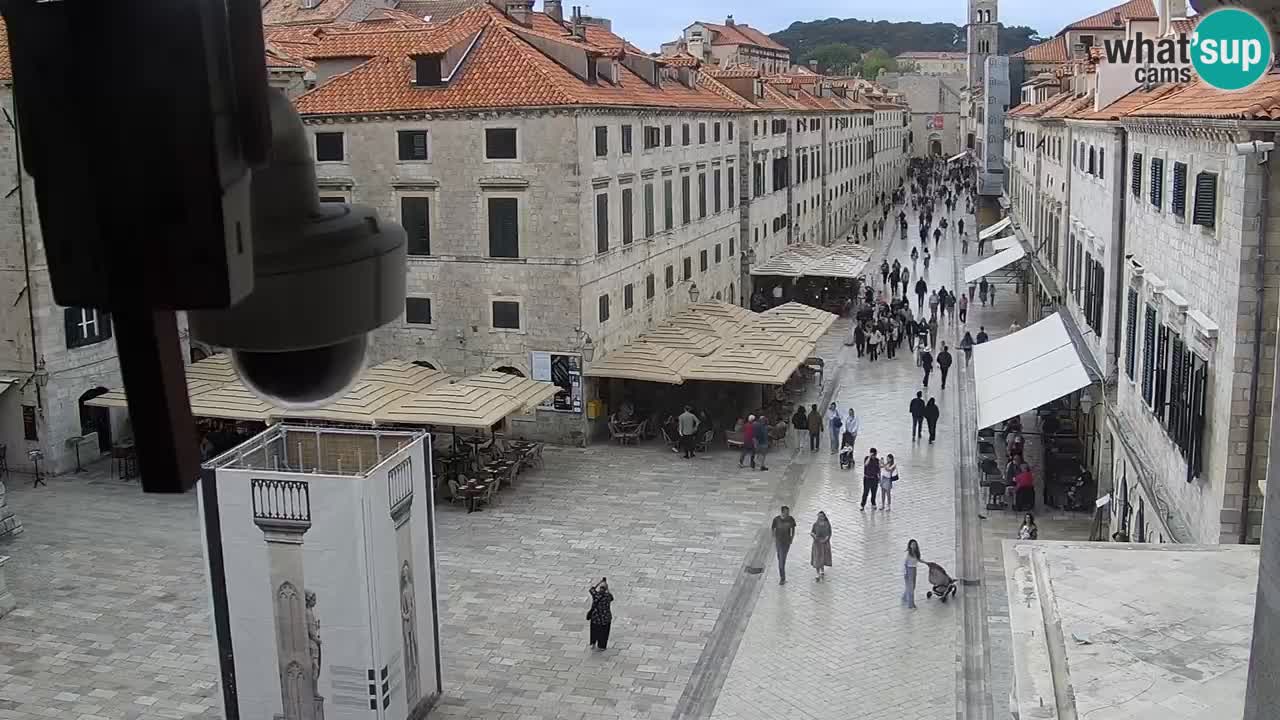 Webcam live Dubrovnik – panorama della città vecchia