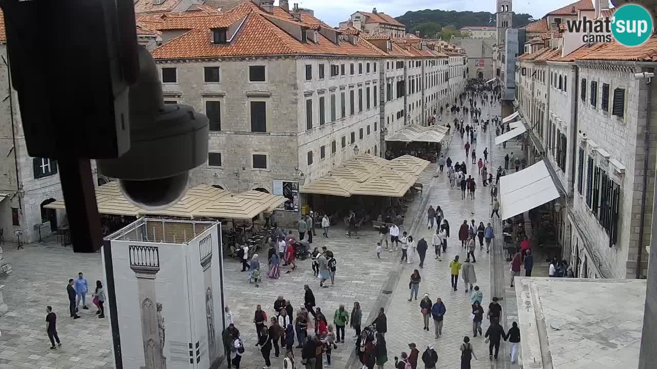 Kamera v živo Dubrovnik Stradun / Placa