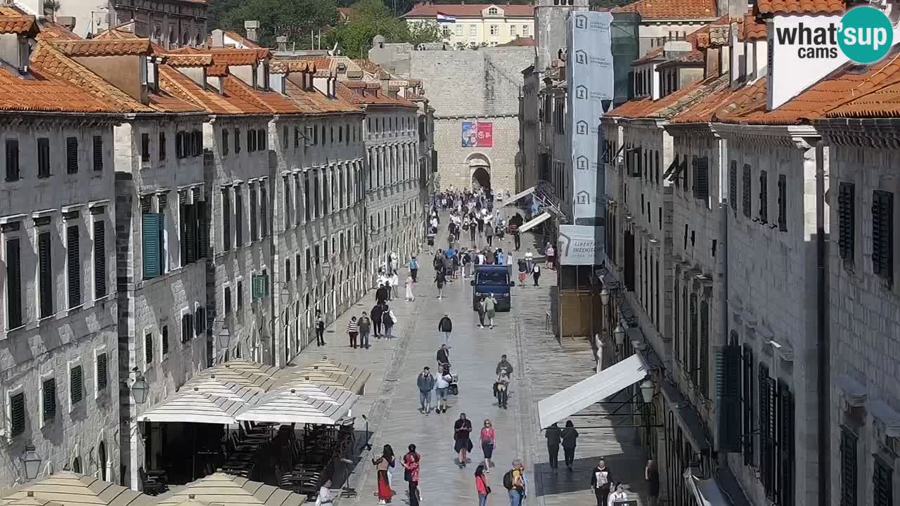 Web kamera Dubrovnik – panorama stari grad