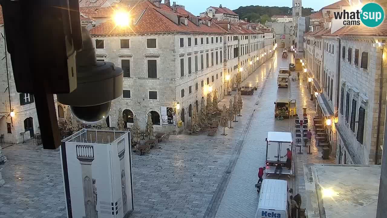Webcam Dubrovnik – panorama de la vieille ville
