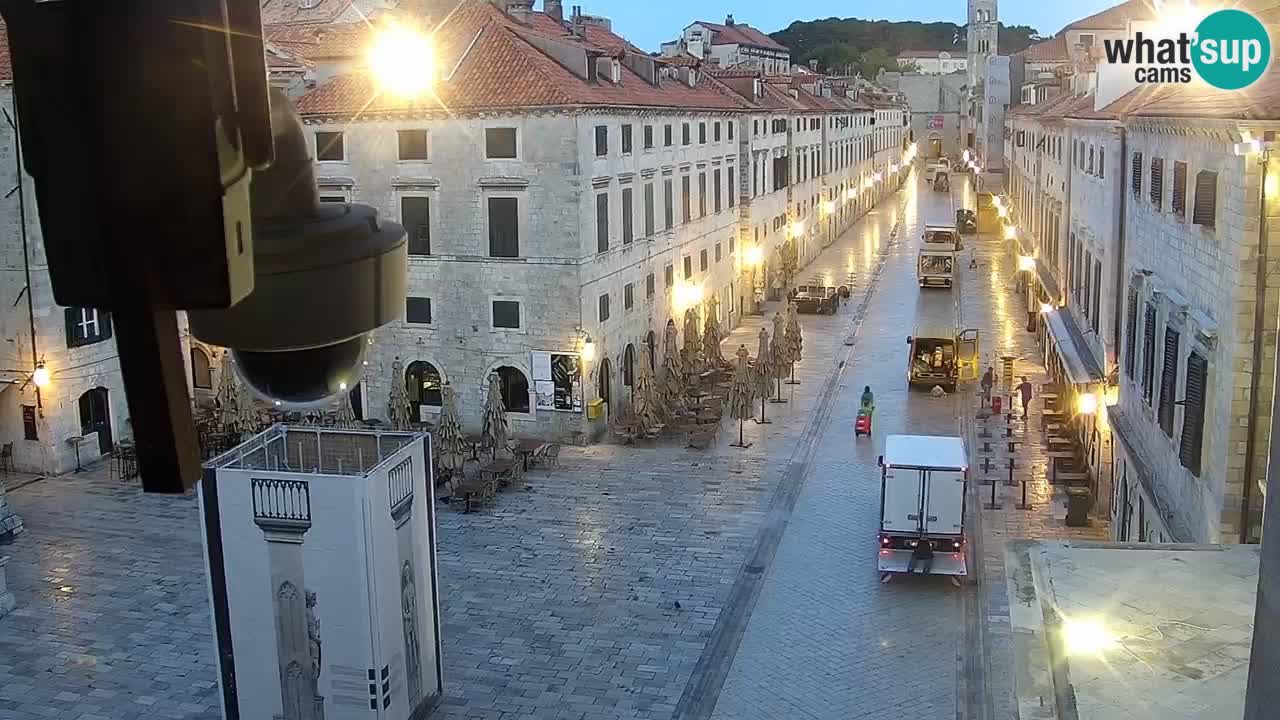 Webcam live Dubrovnik – panorama della città vecchia