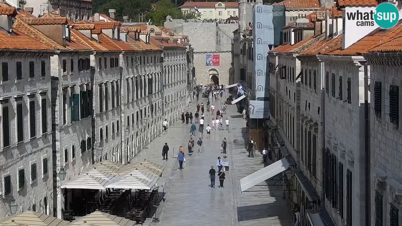 Webcam Ragusa (Dubrovnik) Stradun