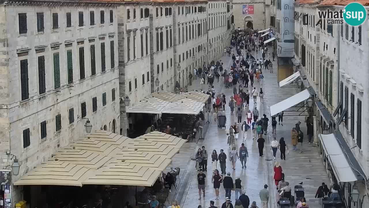 Live Webcam Dubrovnik Stradun